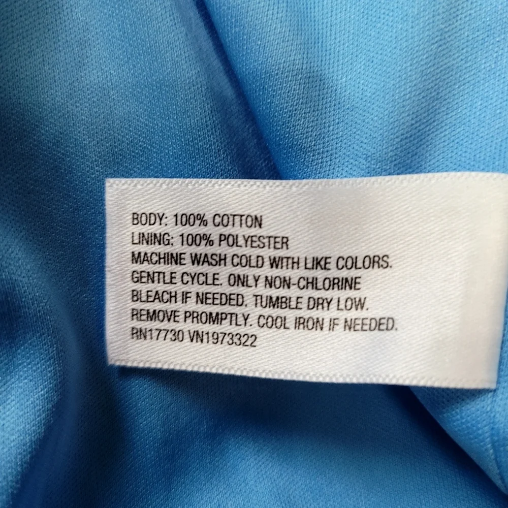 NWT - Wild Fable, Swim Top, Size Large, Blue&White Stripes With Lining